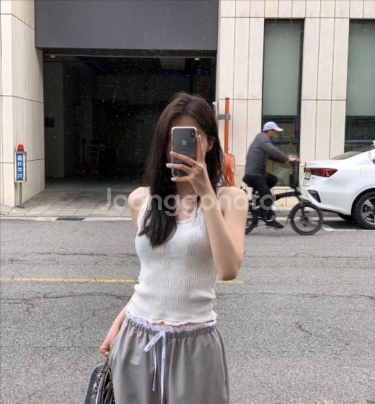 르플레인 Flower knit 팔아요--4