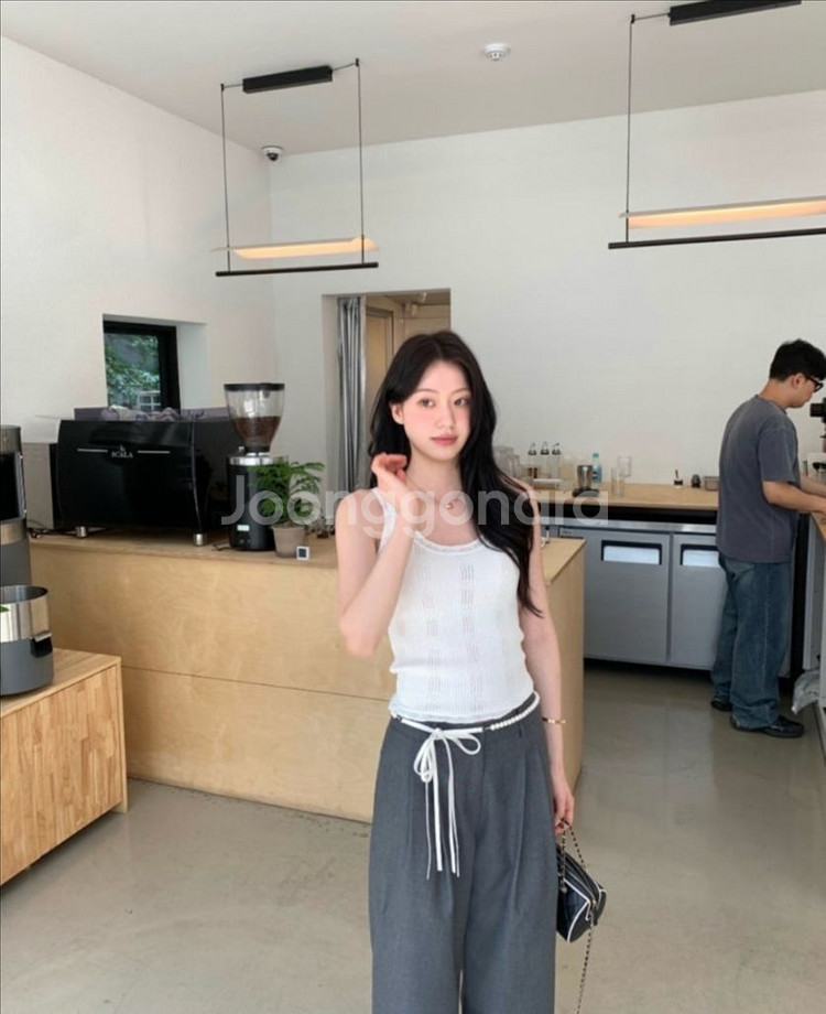 르플레인 Flower knit 팔아요--2