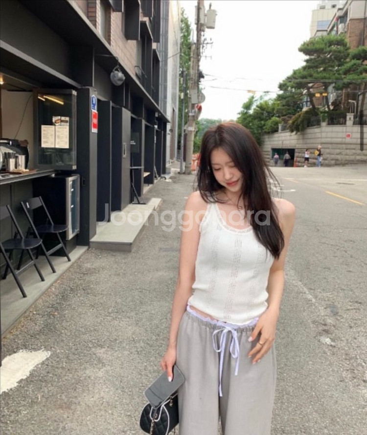 르플레인 Flower knit 팔아요--3