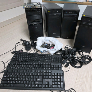 인텔 컴퓨터 본체 4대/ 15만원 일괄판매/대구 직거래