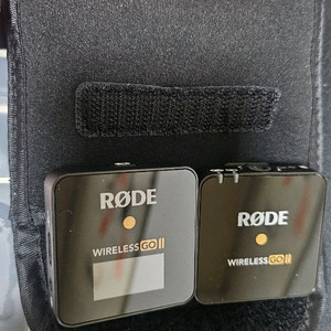 Rode Wireless GO II 송신기1 수신기1