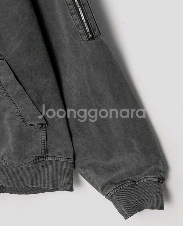 JUUN.J 준지 가먼트다잉 마원 후드 자켓 MA-1--7