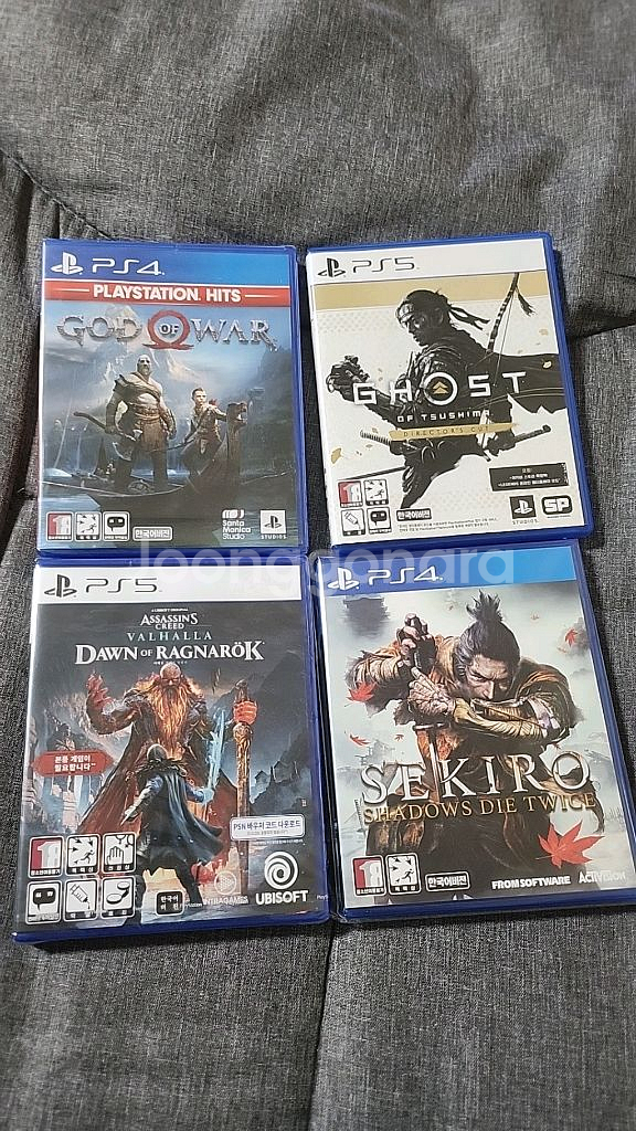 PS5 갓오브워 고스트오브쓰시마, 세키로--0