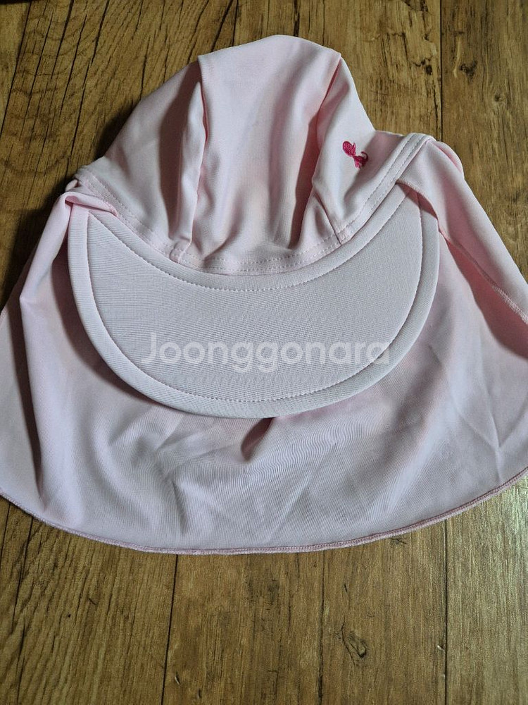 베베챝 핑크 여아 썬캡 수영모자 M--0