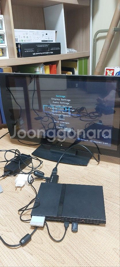 PS2 플스2 정품 메모리 8MB FMCB 포함--4