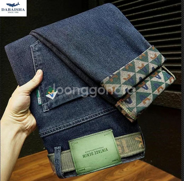 30/32사이즈 무늬 안감 남성 청바 선택가능(새것)--1