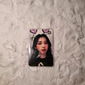 카리나 친필사인 포카
