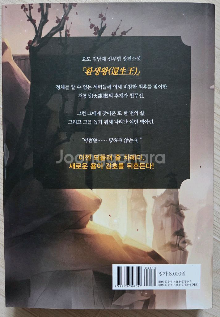 환생왕1 책 팔아요--1