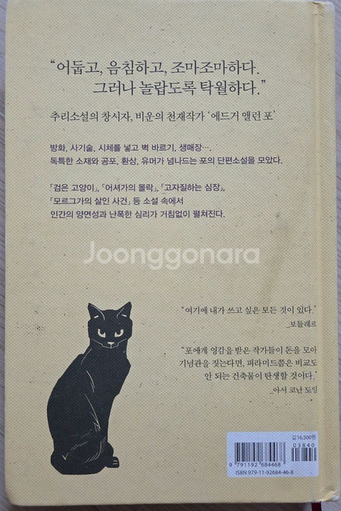 검은고양이 책 팔아요--1