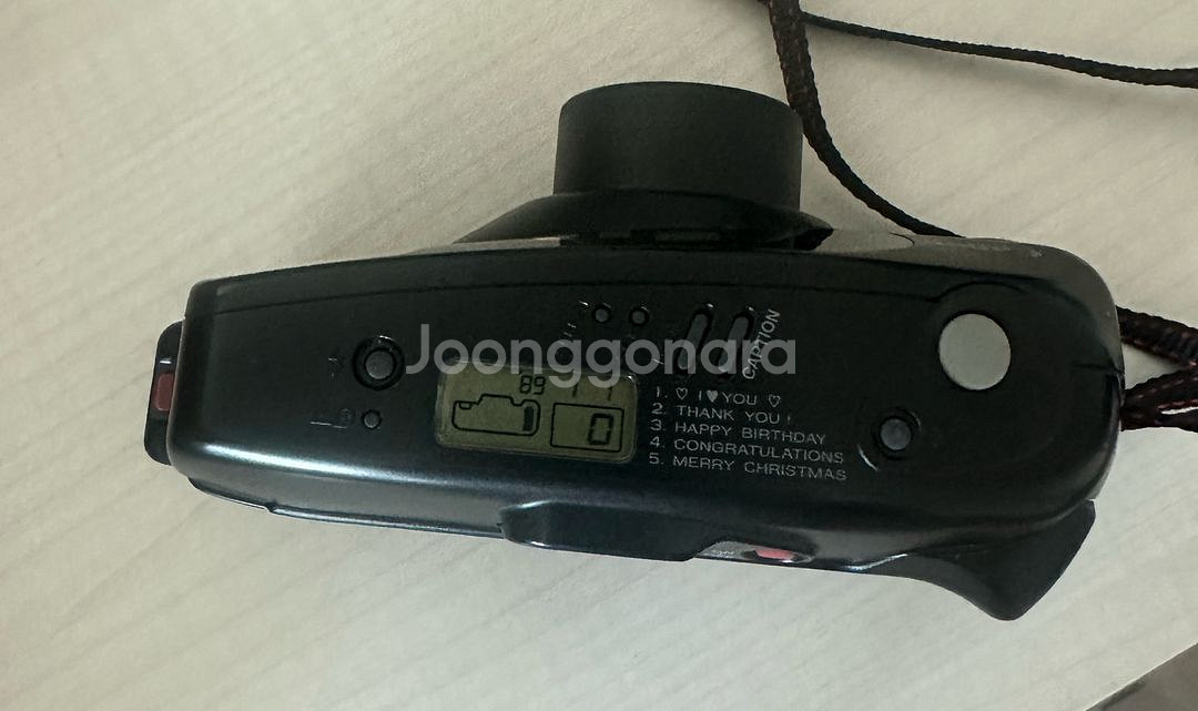 캐논 뉴오토보이 줌 필름카메라--3