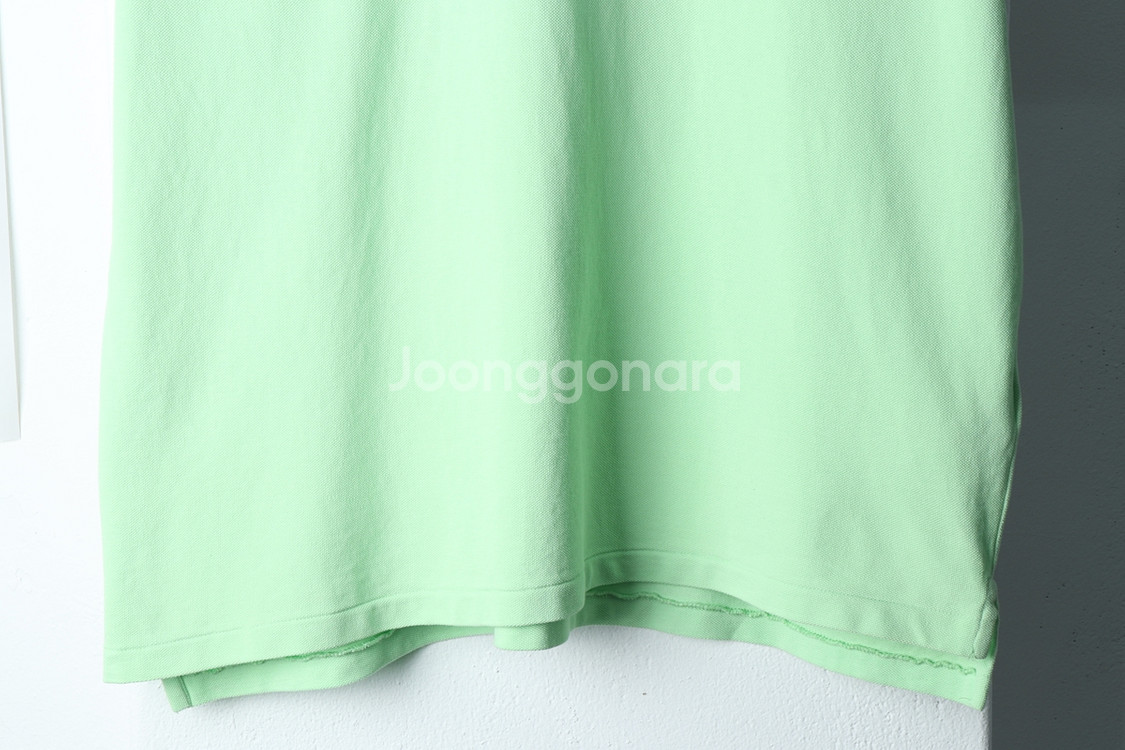 (XL-2XL) 폴로 랄프로렌 반팔 카라 티셔츠 그린--3
