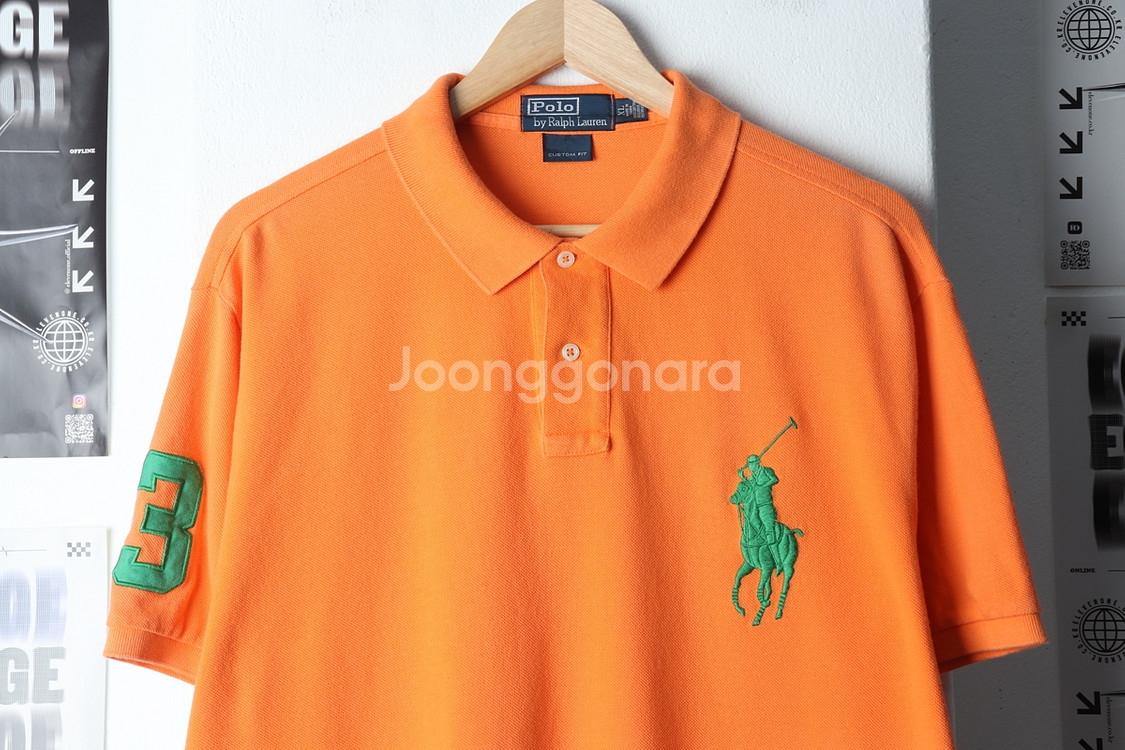 (XL-3XL) 폴로 랄프로렌 반팔 카라 티셔츠--2