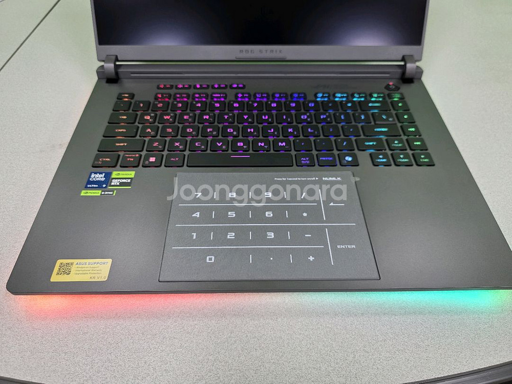 새제품 ASUS 게이밍노트북 울트라9 32램 RTX50--2