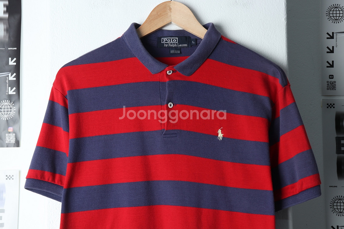 (L-XL) 폴로 랄프로렌 반팔 카라 티셔츠 포니--2