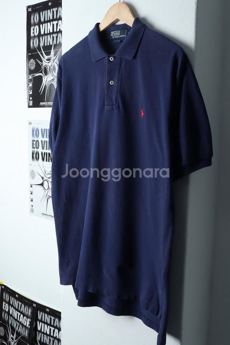 (M-XL) 폴로 랄프로렌 반팔 카라 티셔츠 사용감--0