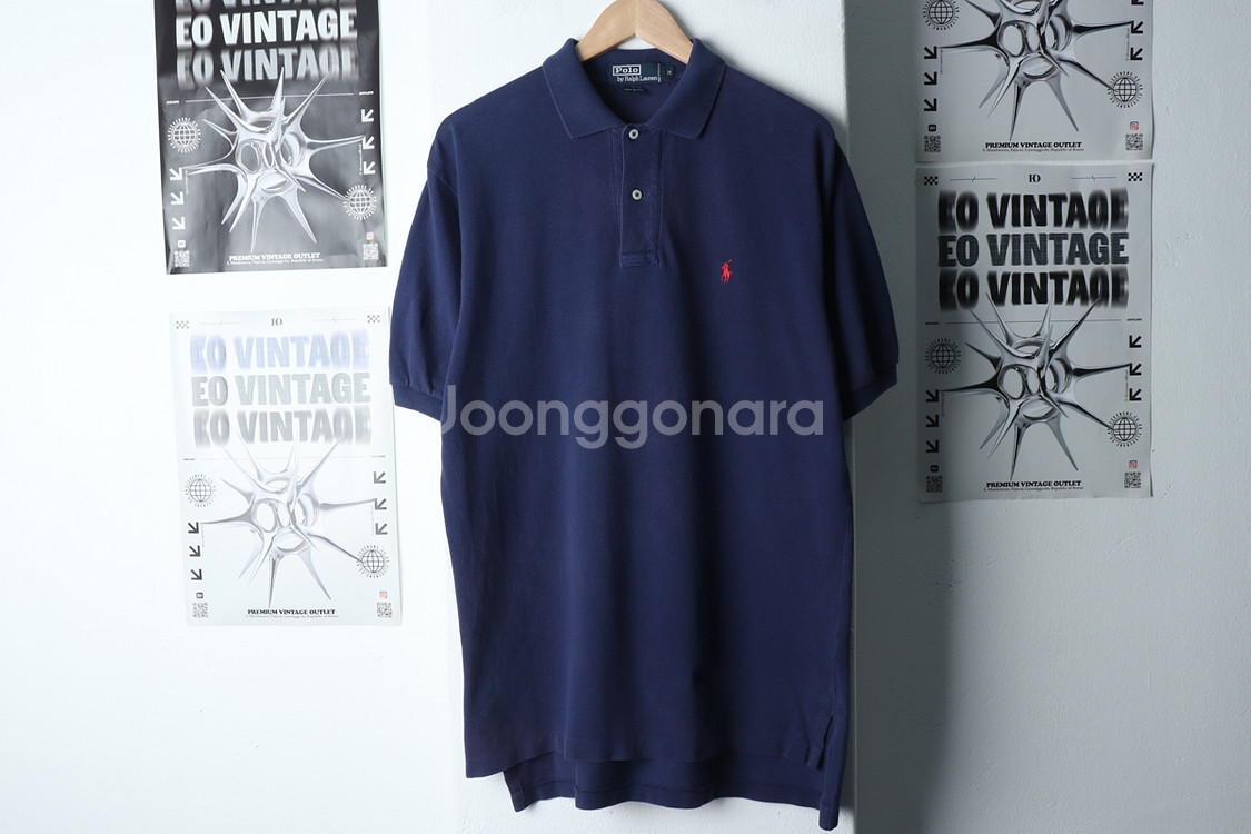 (M-XL) 폴로 랄프로렌 반팔 카라 티셔츠 사용감--1
