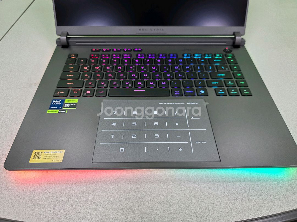 새제품 ASUS 게이밍노트북 울트라9 32램 RTX50--0