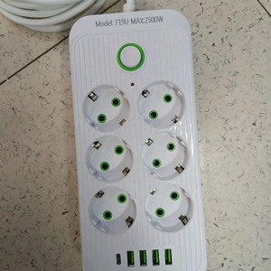 멀티탭 5m 6구 USB 충전