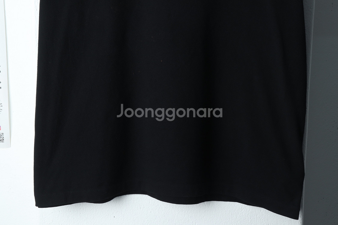 (L-XL) 폴로 랄프로렌 반팔 티셔츠 부분이염 블랙--3