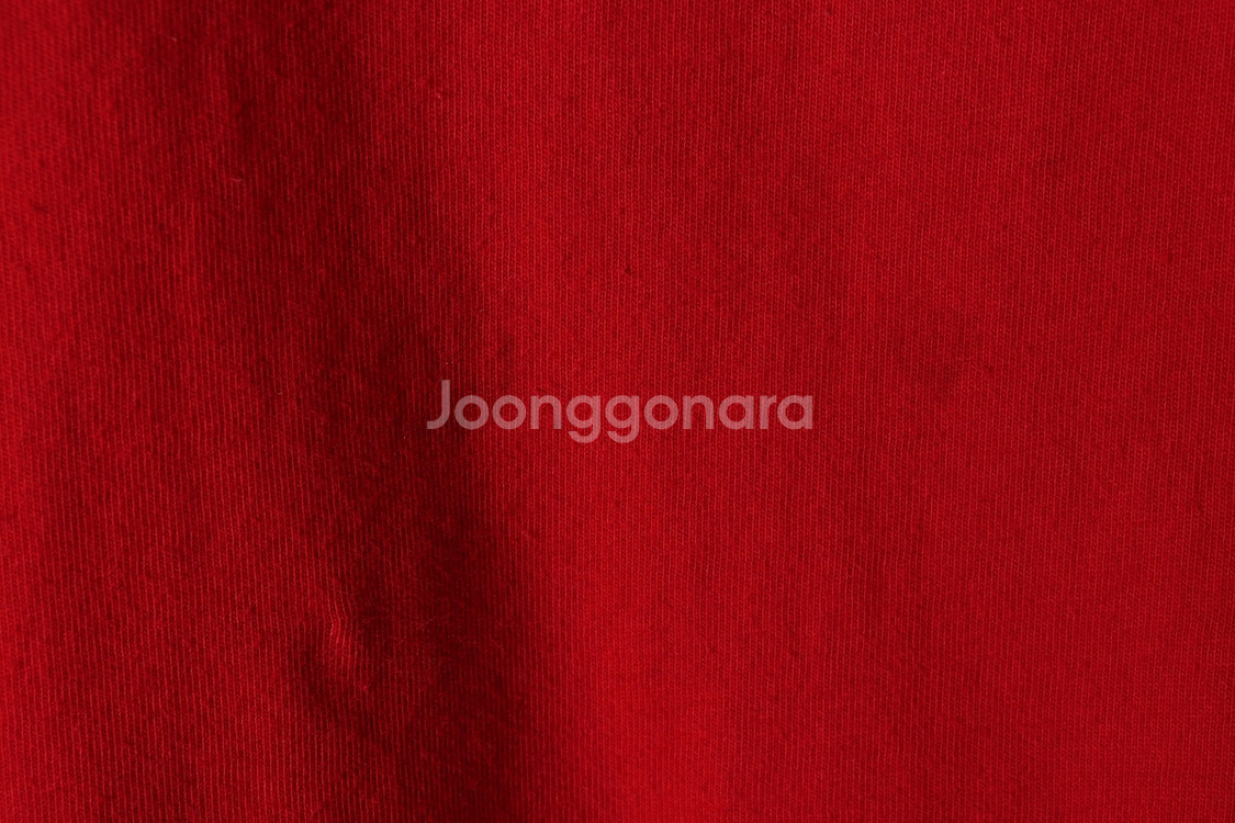 (L-XL) 폴로 랄프로렌 반팔 티셔츠 부분얼룩 레드--5