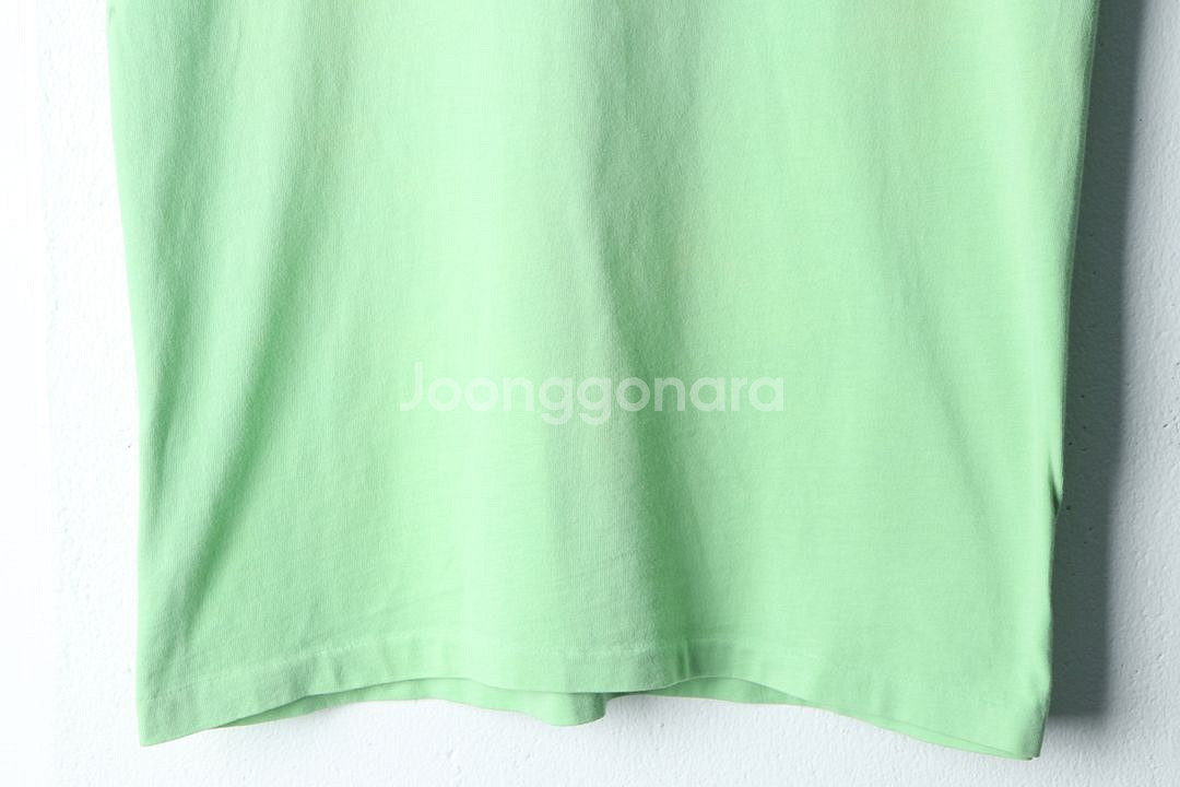 (XS) 폴로 랄프로렌 반팔 티셔츠 작은오염 연그린--3