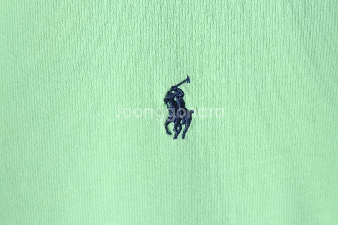 (XS) 폴로 랄프로렌 반팔 티셔츠 작은오염 연그린--4