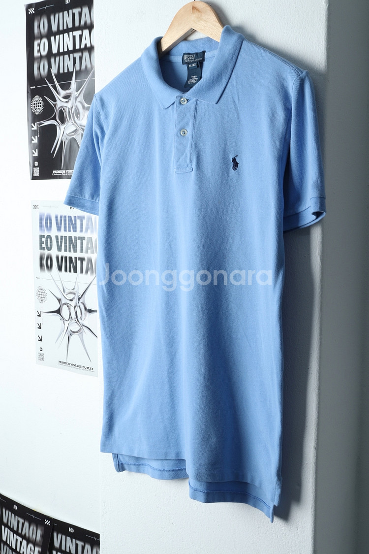 (L-XL) 폴로 랄프로렌 반팔 카라 티셔츠 작은오염--0