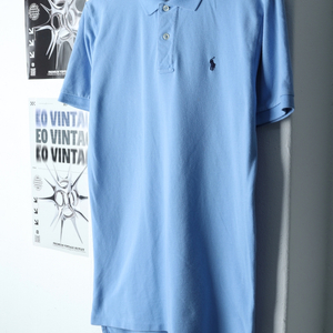 (L-XL) 폴로 랄프로렌 반팔 카라 티셔츠 작은오염