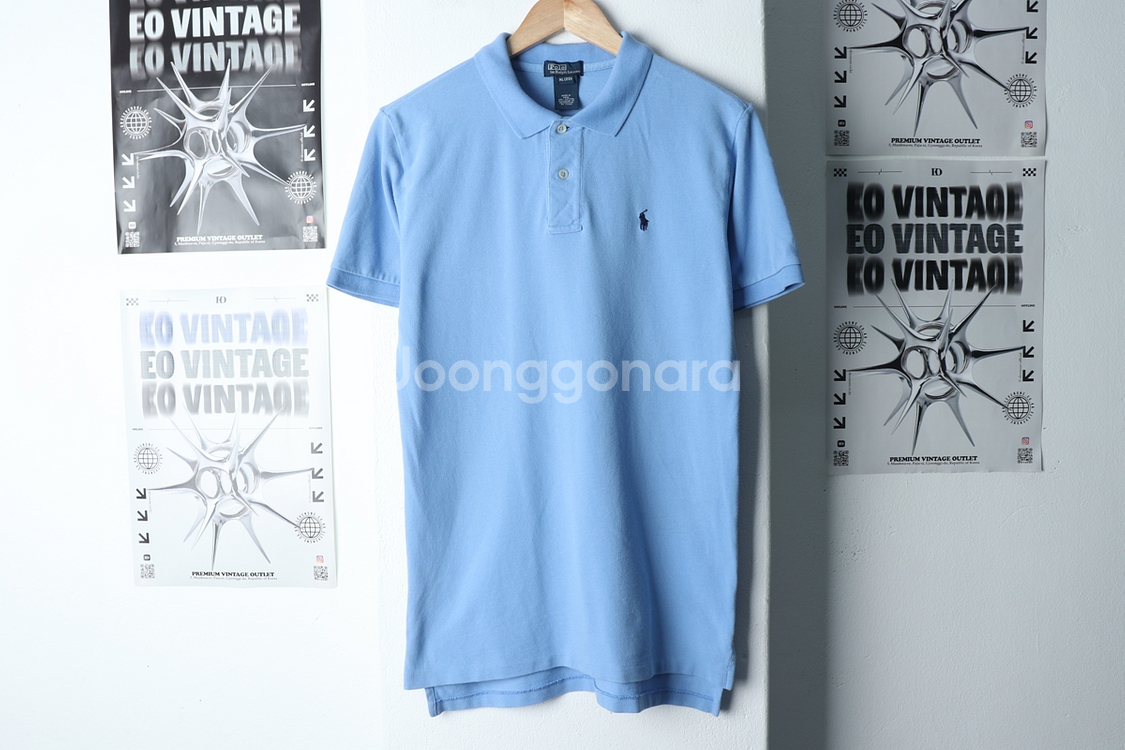 (L-XL) 폴로 랄프로렌 반팔 카라 티셔츠 작은오염--1