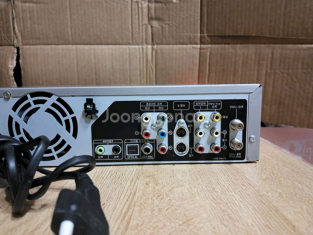 삼성 CD VCD DVD 비디오 레코더 5500 (앰프--5