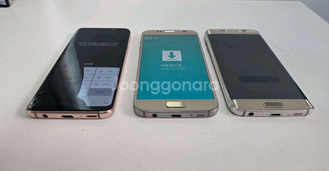 (부품용) 갤럭시 s9, s7, s6 , J5 일괄--1