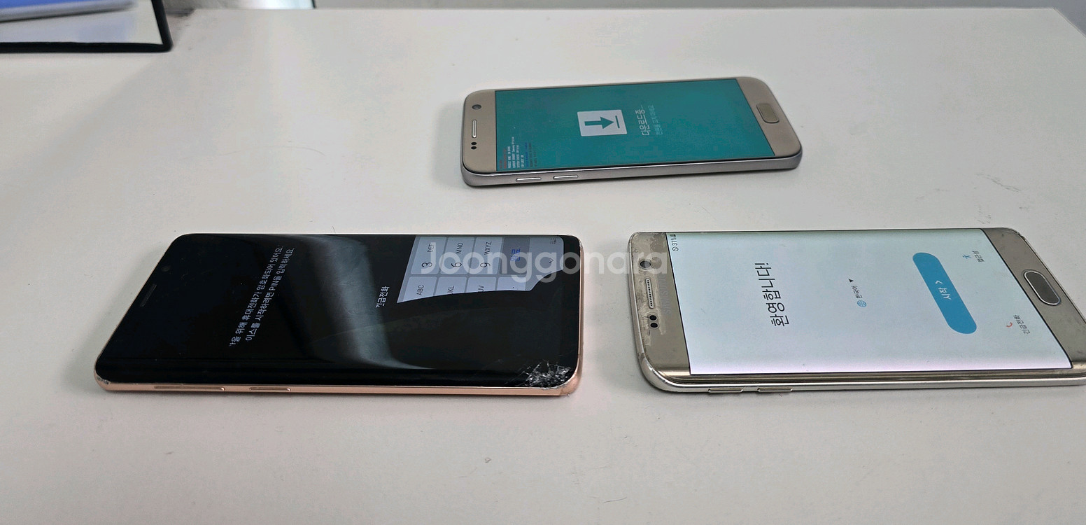 (부품용) 갤럭시 s9, s7, s6 , J5 일괄--4