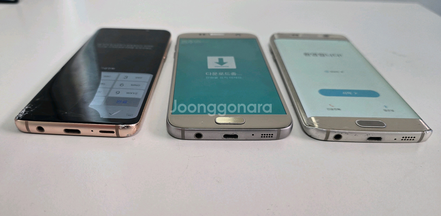 (부품용) 갤럭시 s9, s7, s6 , J5 일괄--5