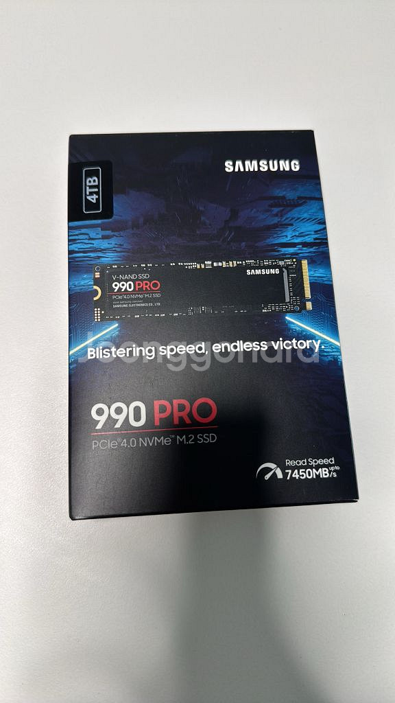 [미개봉] 삼성 990 PRO 4TB SSD--0