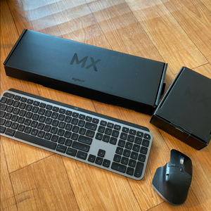 로지텍 맥용 mx 키보드 마우스