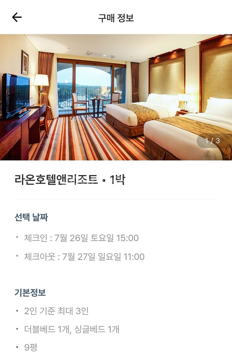 제주도 - 호텔라온제 숙박 판매 (7.26~27)--0