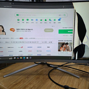 한성모니터2757c파워보드,메인보드 중고