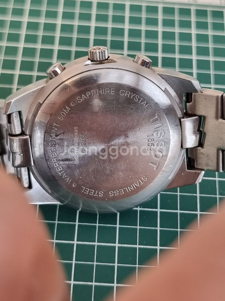 티쏘 (TISSOT) PR50 J378/478 크로노--7