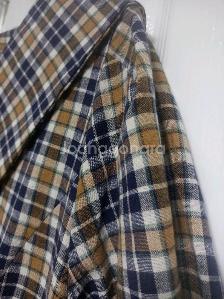 로미스토리 체크 카라 원피스 R1--8