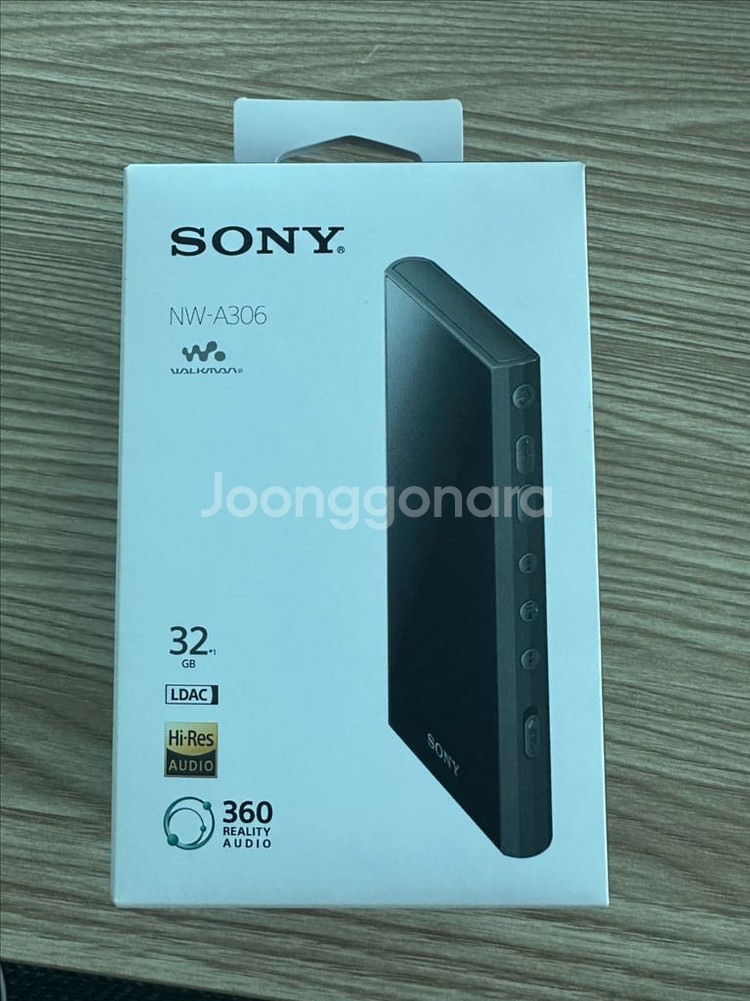 소니 nw-a306 블랙 32gb 미개봉 새제품--0