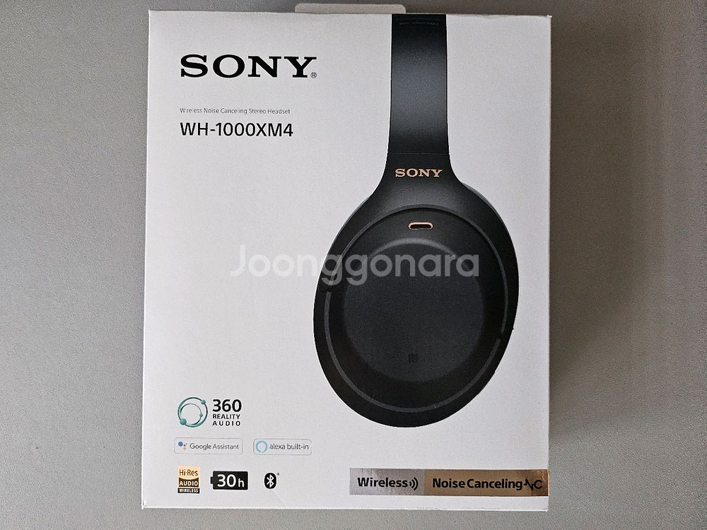 소니 WH-1000XM4 헤드폰--0