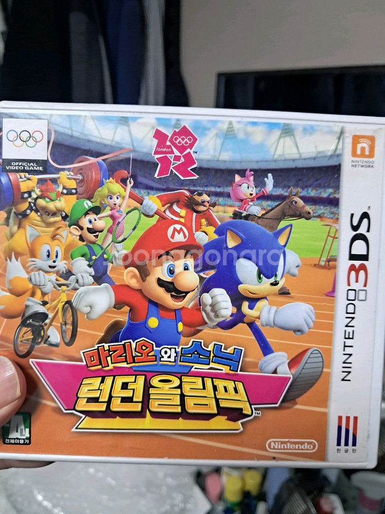 닌텐도 3ds 마리오와 소닉 런던올림픽--0