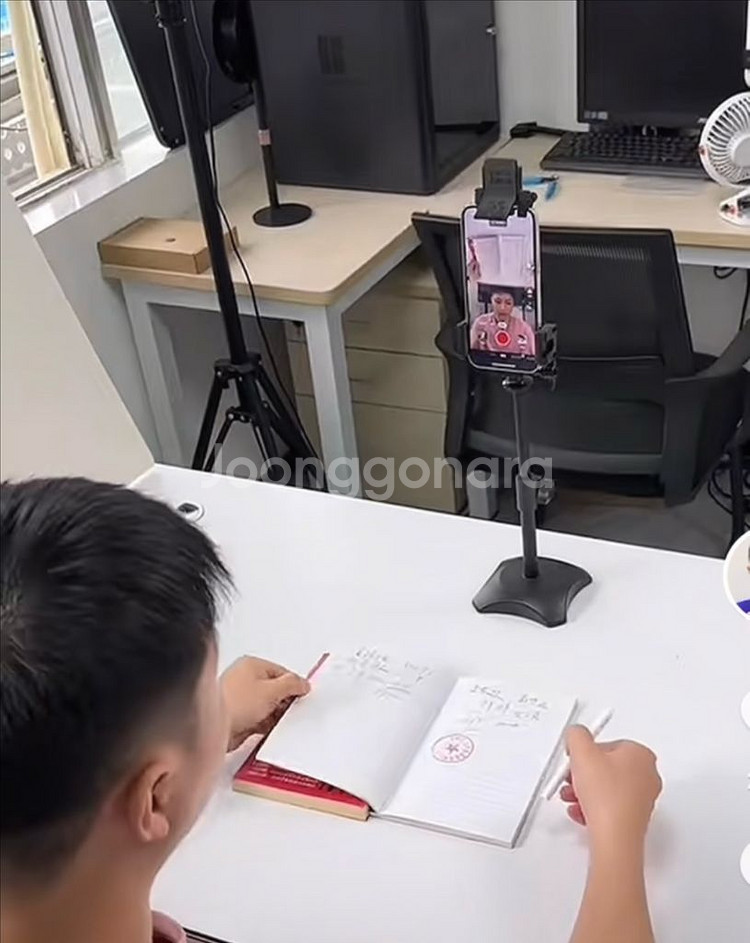 미러거치대 반사거울 렌즈거울 방송용 해외직구 12일--7