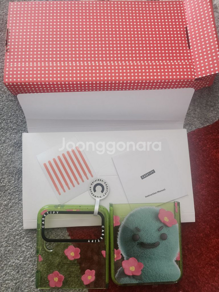 CASETIFY Z플립4 케이스 flower myong--1