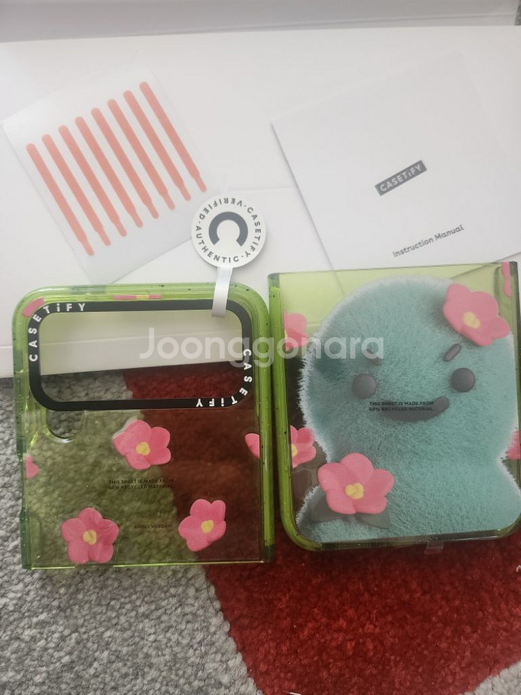 CASETIFY Z플립4 케이스 flower myong--2