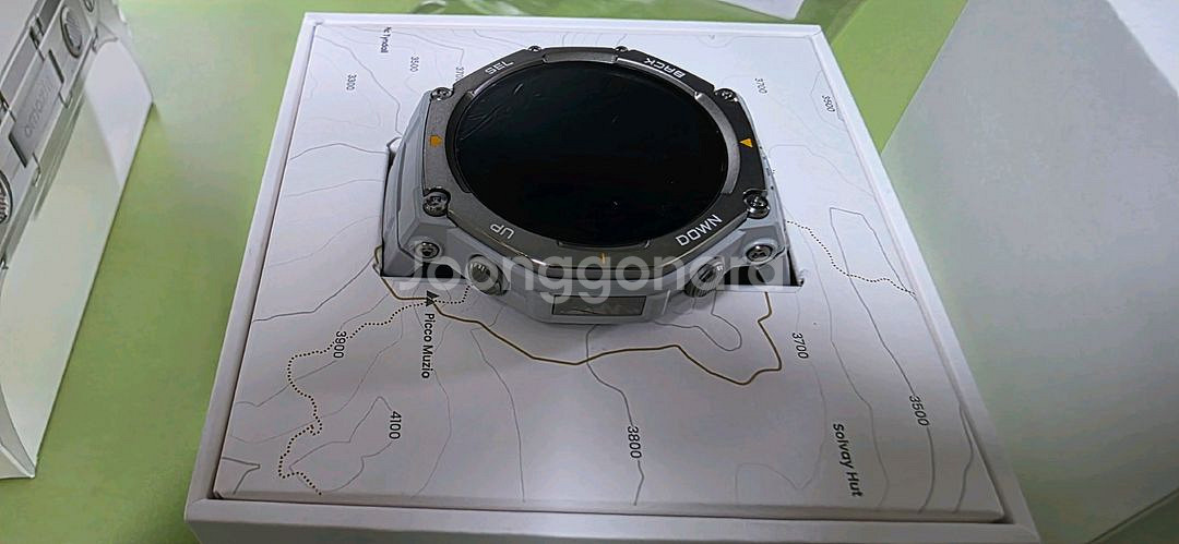 어메이즈핏 티렉스3 헤이즐넛 그레이 풀박+여분 필름들--4