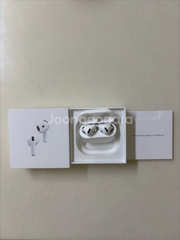 에어팟 4 노캔 풀박스--1