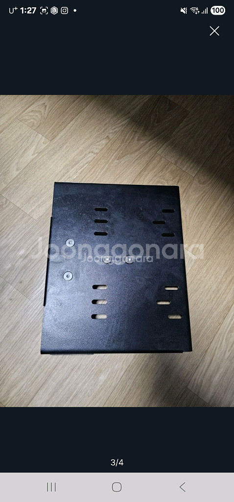 슈퍼커브 18-20년식 알존 확장짐대 탑박스 브라켓--2