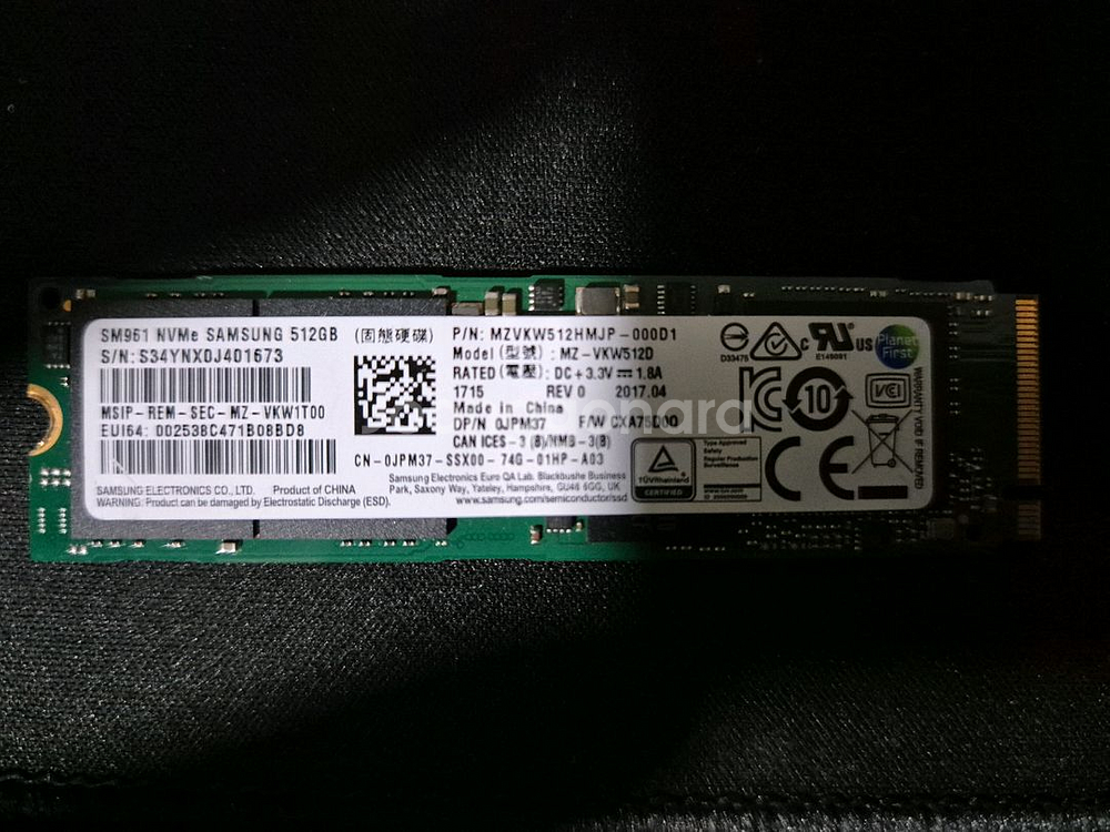 삼성 sm961 nvme 512gb 판매--0