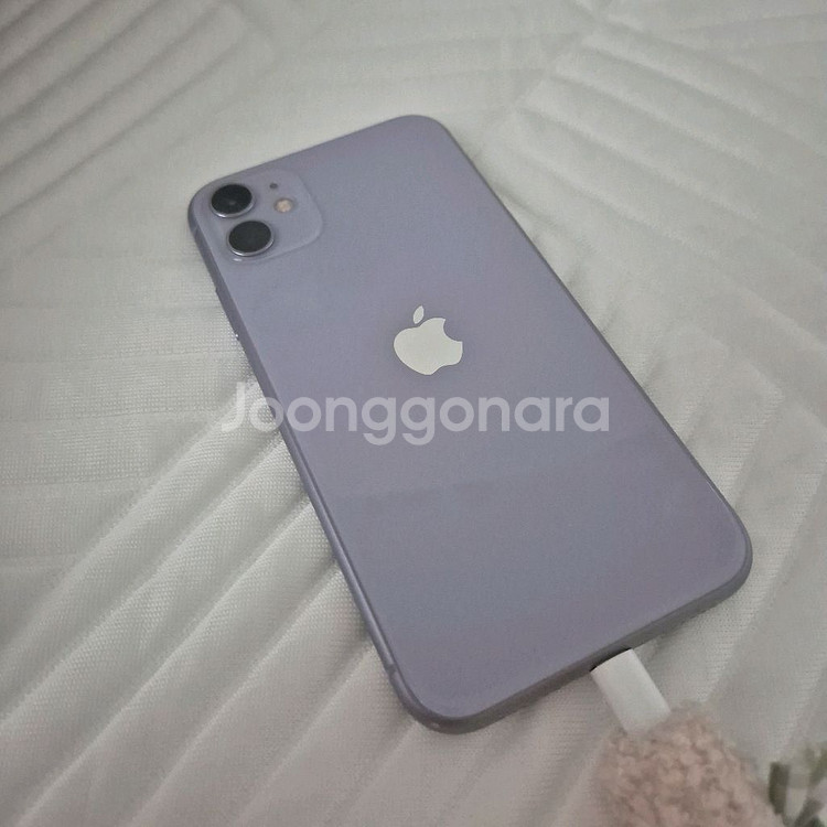 아이폰11 퍼플 128gb--1